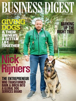 cover image of BUSINESS DIGEST MAGAZINE October November 2021